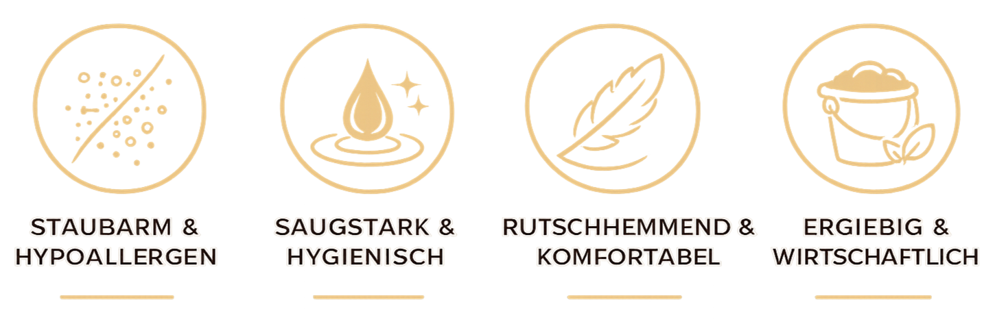 Vorteile der Boxengold Premium Ecostreu