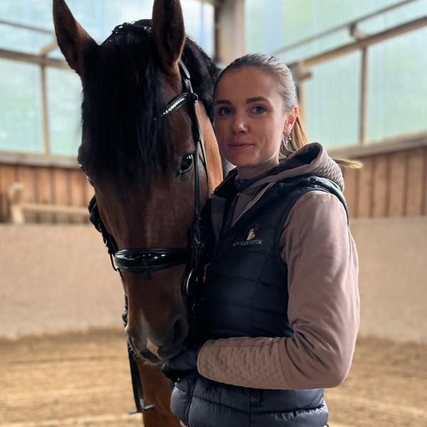 Anja Hilgers mit Jacqueline